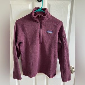 Patagonia better sweater 1/4 zip.